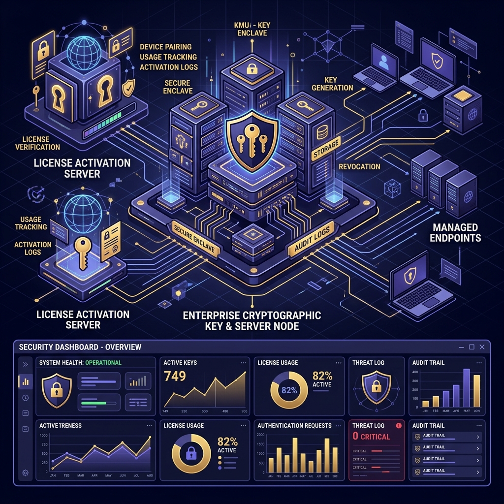 LicenseServer Dashboard